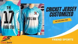 Cricekt Jersey Sublimation Printed | Sports Dress