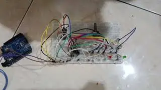 Project 4 : Counter dengan LED Running 