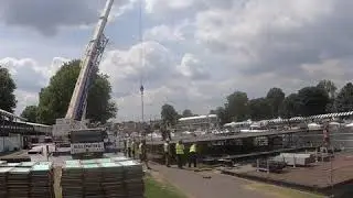 Henley Festival 2018 Floating Stage Build - National Pontoon Ltd