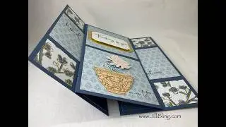 Never-ending Card Featuring Kintsugi DSP - June FREE card kit for any $50+ Order