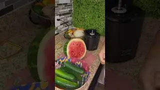 Watermelon & Cucumber Juice
