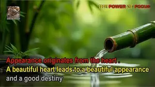 A beautiful heart leads to a beautiful appearance and a good destiny