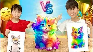 Устройте битву и победите! 🎨🤩Великий вызов! ❤️🥇8 детей