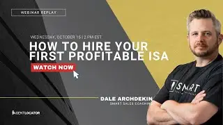 October 15, 2025 - How to hire your first PROFITABLE ISA with Dale Archdekin