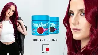 The Red Edit: Cherry Ebony (Cherry Red & Black Hair Colour)