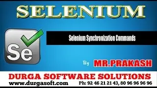 Selenium Synchronization Commands