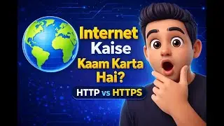 Web Basics for Beginners | Internet, HTTP/HTTPS, Domain & Hosting