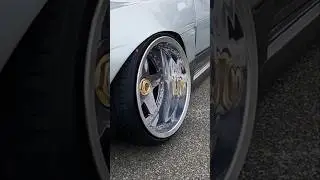 Enough dish there for you? 🤣 #stance #fitment #hellaflush #deepdish #jdmwheels #s13 #silvia #jdm
