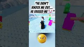 Он не нокаутировал меня&hellip; Он стер меня из памяти 😭 #roblox #robloxedit