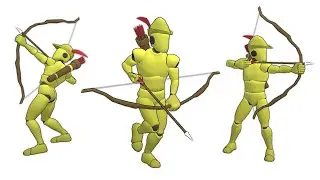 Human Archer Animations 2.0 Update