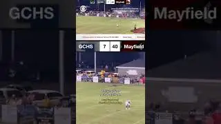 Kentucky high school football game erupts into chaos after shots ring out near field #shorts