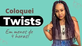 Twists no método Crochet Braids