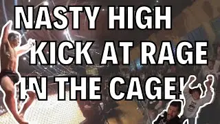 NASTY High-Kick Knockout by MMA Fighter at Rage in the Cage 97 in OKC!