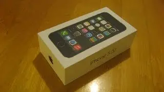 Apple iPhone 5s 32GB Space Gray - rozbalení (unboxing)