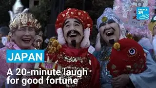 Nonstop laughing for 20 minutes: Japan&rsquo;s ritual for good fortune &bull; FRANCE 24 English