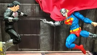 Mafex no. 150 - Black Suit Superman figure review