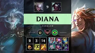 Diana Jungle vs Kayn - BR Grandmaster Patch 25.13