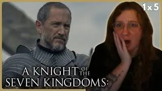 I AM DAMAGED! | A Knight of the Seven Kingdoms Season 1 Episode 5 REACTION!