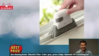 3256804706723341 Window Groove Cleaning Cloth Brush Slot Hand held Door Gap Keyboard Ki