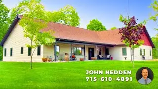 Beautiful Home on 40 Acres in Northern Wisconsin