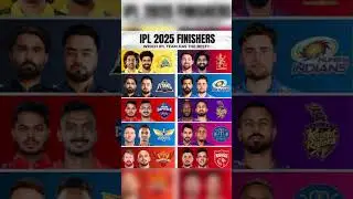 Ipl 2025 All Teams Best Finishers  #ipl2025 #mi #rcb #kkr #srh #lsg #gt #rr #dc #csk #pbks