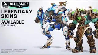 Overwatch New D.Va and Reinhardt Legendary All-Star Skin