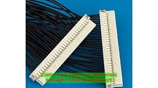 ultra low loss micro coax cable 20439-050E-14 samtec micro coax France manufacturer hss wiring harne
