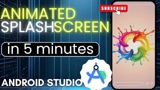 Animated Splash Screen in Android Studio (2026) | Splash Screen API Latest #androidstudio #tutorial