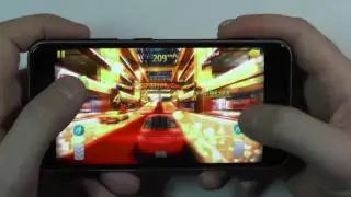 Asus Zenfone 3 играем в Asphalt8 измеряем температуру и перегрев(6 минута)