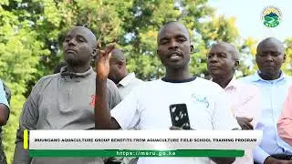 Empowering Fish Farmers: Muungano Group Trained Through Aquaculture Field School in Igembe Central
