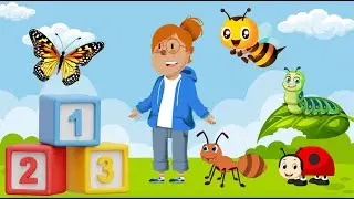 Counting Fun with Bugs! | Learning Video for Kids!
