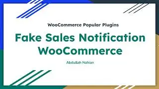 Live Fake Sales Notifications WooCommerce | WordPress Customization
