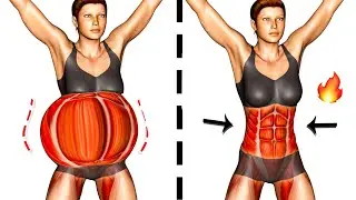 30 Min Morning Exercise Routine for Beginners At Home➜ GOODBYE BELLY ➜ Do This Standing 30 Min a Day