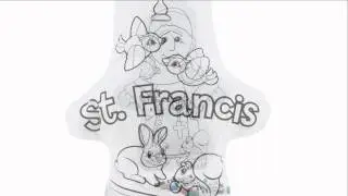 Wee Artist Color and Hug St. Francis