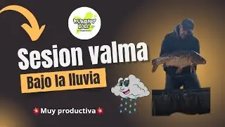 ¡LLUVIA y MUCHAS CAPTURAS! 💥 Carp Fishing bajo la lluvia en Valmayor