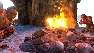 Лучший пир в Мордоре!! (диалог орков) - Shadow Of War