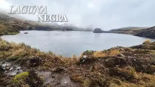 ALAO Y SU LAGUNA NEGRA, MITAD DE CAMINO HACIA LAS AGUAS TERMALES EL PLACER.