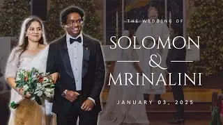 Solomon Gulla Weds Dr. Mrinalini Deverapalli | Wedding Ceremony & Reception | 4K Video