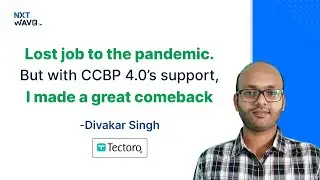 Embracing Change: Divakar&rsquo;s Career Transformation with NxtWave's CCBP 4.0 Intensive Program