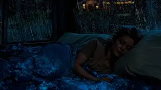 Звуки сильного дождя ночью без грома | 10 часов ливня | Звуки сильного дождя для сна
