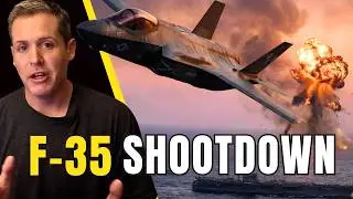 Iran's BOLD Move: F-35 Takes Out Iranian Drone