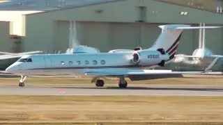 Gulfstream GV Approach and Landing