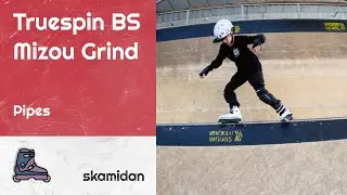 Truespin Backside Mizou Grind &ndash; Pipes | Aggressive Inline Skating Grinds | Trick Clip Advanced