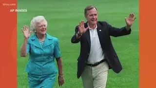 Barbara Bush, in a forthcoming book, blames Trump for her &lsquo;heart attack&rsquo;