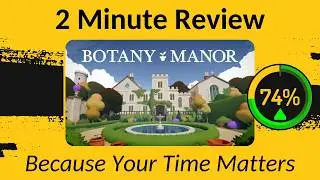 Botany Manor - Two Minute Review! (Free from Epic games February 5th to 12th 2026)
