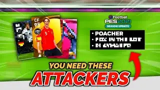 Attackers YOU NEED in PES 21 MOBILE &bull; Pes 21 Mobile Attacking tips | AM5
