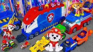 Unboxing Paw Patrol Vehicles Toys Collection  | Patroller Truck Toy| PAW Patrol Mobile Pit Stop ASMR