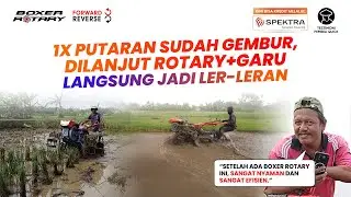 Simpel tapi Dampaknya Luar Biasa. Garu pada Rotary Bikin Kerja Makin Ringan dan Cepat! Boxer Rotary