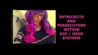 introjects and persecutors in a DID OSDD system