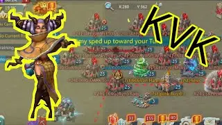 Lords Mobile F2P Solo Trap | Counter Hit's In KVK | Lords Mobile Gameplay